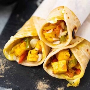 Egg Paneer Roll
